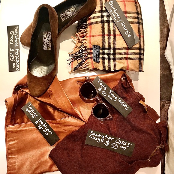 Salvatore Ferragamo Brown Suede Shoes - Picture 2 of 5